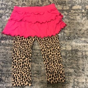 Skirt and legging combo